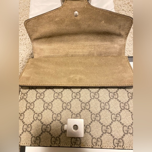 Authentic Gucci DIONYSUS GG SUPREME MINI BAG - Picture 6 of 17